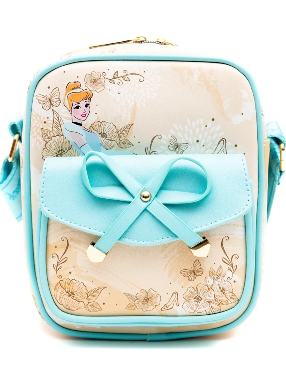 Wondapop Cinderella Crossbody Bag in Light Blue - Disney